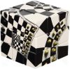 V-Cube versenykocka: Sakktábla illúzió mintájú 3x3 egyenes forma