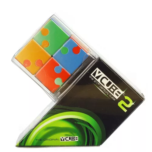 V-Cube versenykocka: Puzzle mintájú 2x2 egyenes forma
