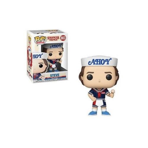 Funko POP! Television: Stranger Things - Steve with Hat and Ice Cream figura #803