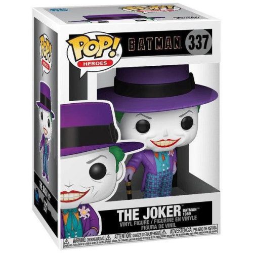 Funko POP! Heroes: Batman 1989 - Joker with Hat figura #337