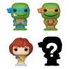 Funko Bitty POP! Tini Nindzsa Teknőcök - Leonardo, 4 db-os figura szett