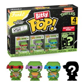  Funko Bitty POP! Tini Nindzsa Teknőcök - 8 bit, 4 db-os figura szett