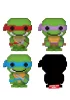 Funko Bitty POP! Tini Nindzsa Teknőcök - 8 bit, 4 db-os figura szett