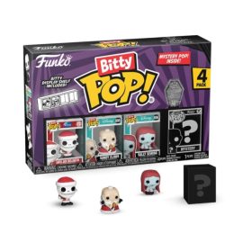   Funko Bitty POP! The Nightmare Before Christmas - Santa Jack, 4 db-os figura szett
