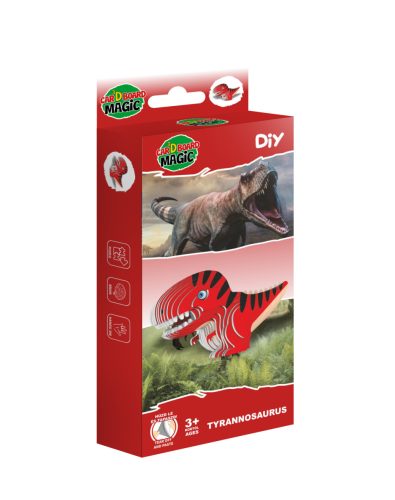 3D papírszobrászat - Tyrannosaurus Rex