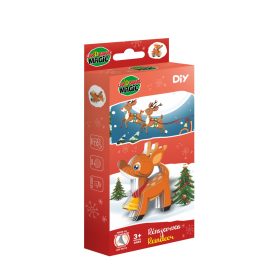 3D papírszobrászat - Rénszarvas