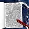 Keep calm & draw kreatív mandala színezők - Trees and ornaments