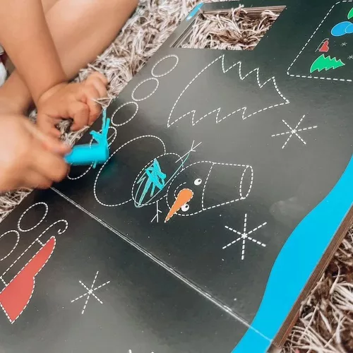 Varázskréta - Magic chalks - Formák és színek
