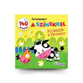   Ismerkedem a színekkel matricás foglalkoztató -  Ki játszik a farmon?
