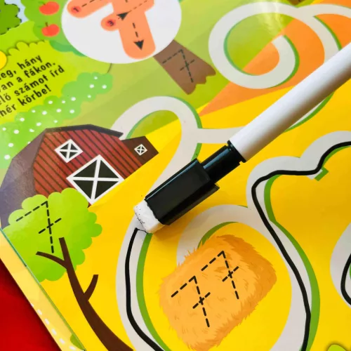 Írj és törölj! Ismerkedem a számokkal