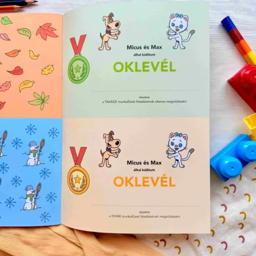Micus és Max iskolába megy - Nyár