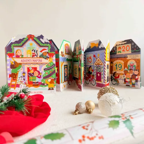 Adventi naptár - Karácsonyi falucska