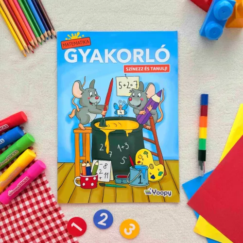 Matematika gyakorló: Színezz és tanulj!