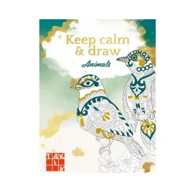Keep calm & draw kreatív mandala színezők - Animals
