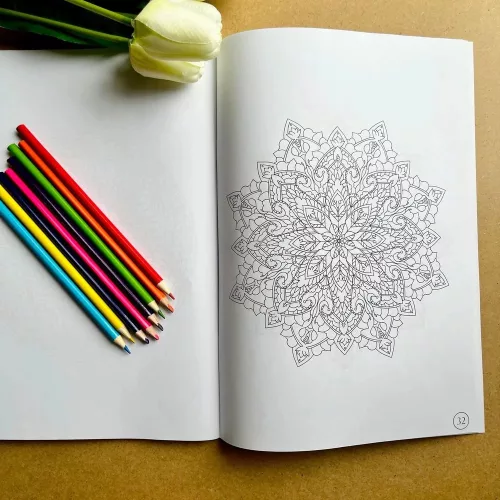 Keep calm & draw kreatív mandala színezők - Mandalas