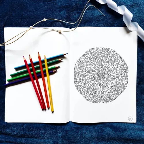 Keep calm & draw kreatív mandala színezők - Mandalas