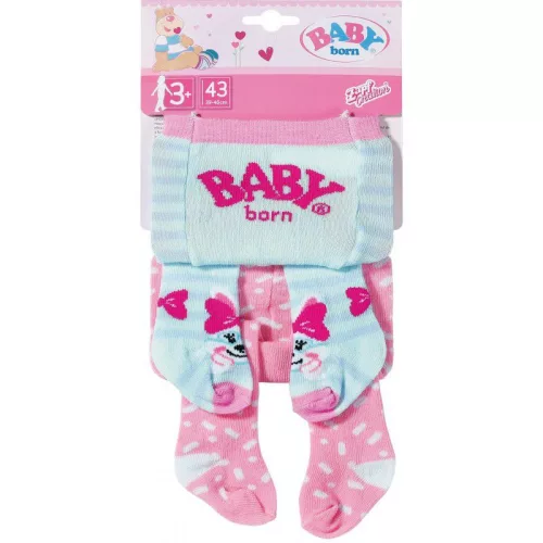 BABY Born harisnya 2 db-os, lányos