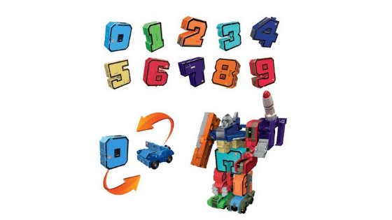 Pocket Morphers, a járművé alakuló számok