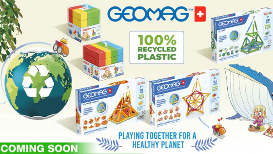 A Geomag bevezeti az újrahasznosított építőjátékokat!