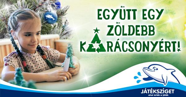 Együtt egy zöldebb karácsonyért! - óvodai pályázat az újrahasznosítás jegyében