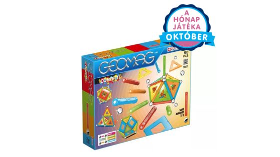 Geomag Confetti a hónap játéka