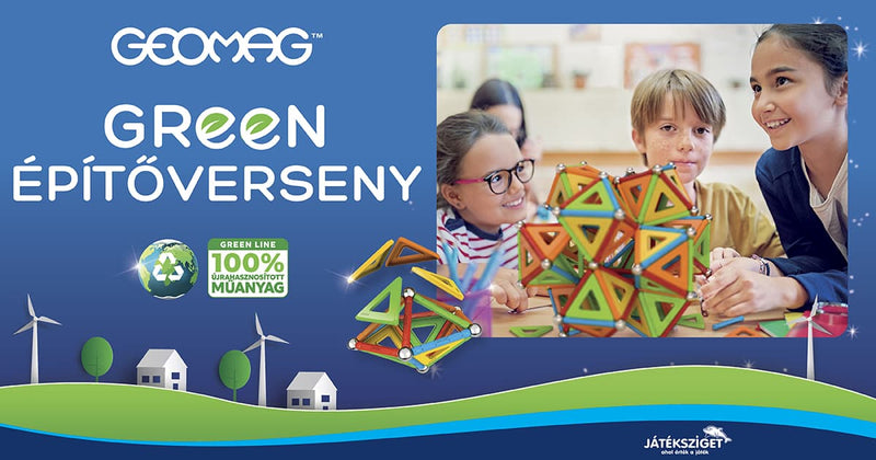 GEOMAG Green Építőverseny óvodásoknak