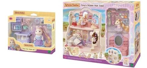 sylvanian families fodrász játék