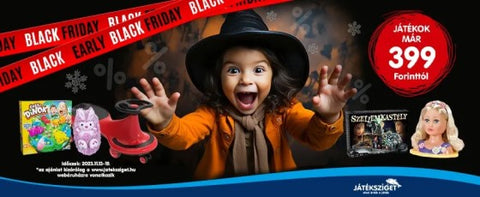 Játéksziget Early Black Friday