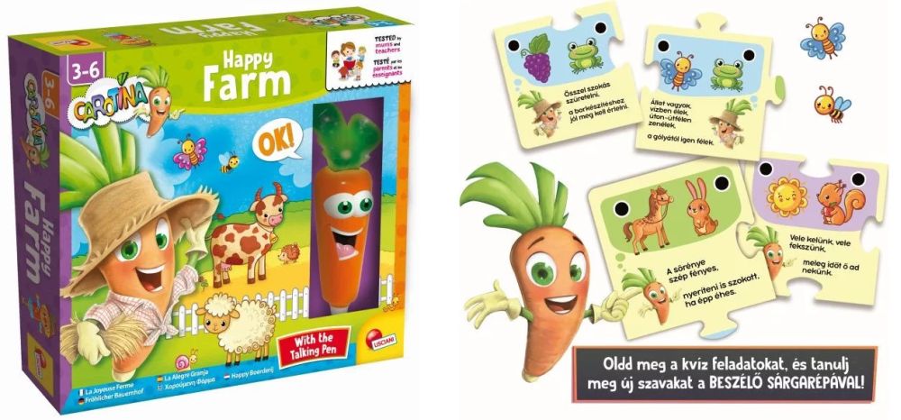 Carotina Vidékre utazik