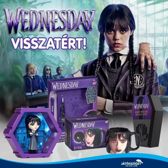 Wednesday – A gótikus mesehős visszatért!