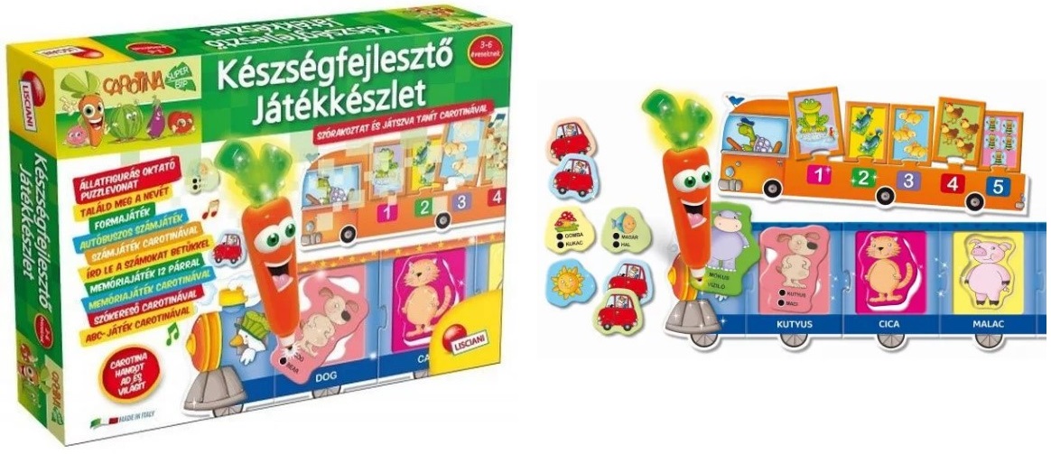 Carotina Készségfejlesztő Játékkészlet
