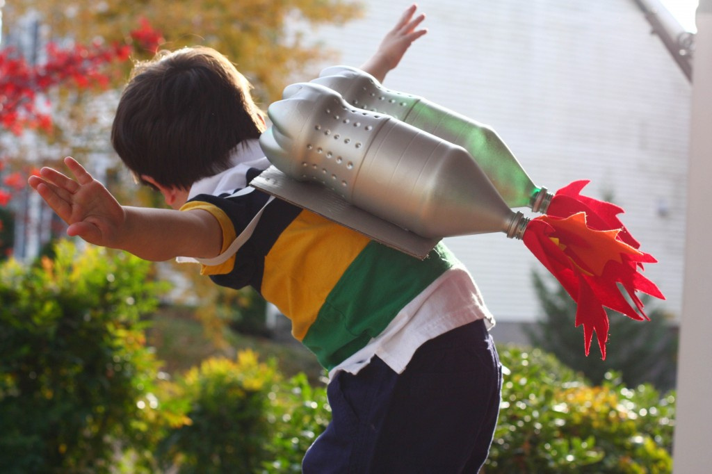 DIY űrhajós jelmez