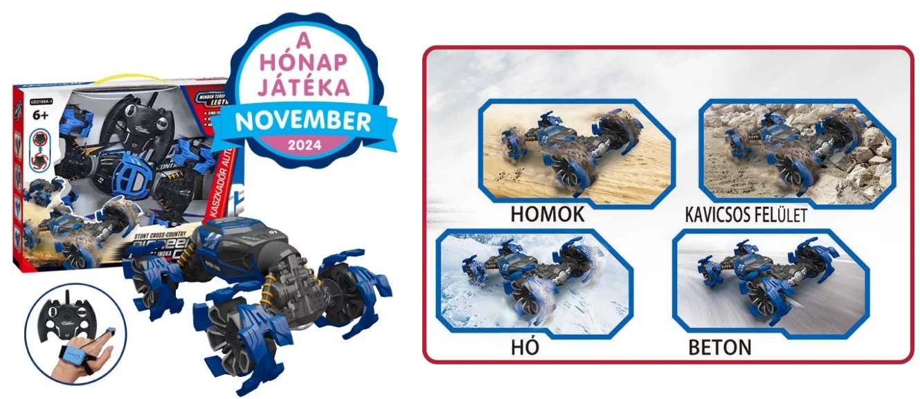 Pioneer Car kaszkadőr autó