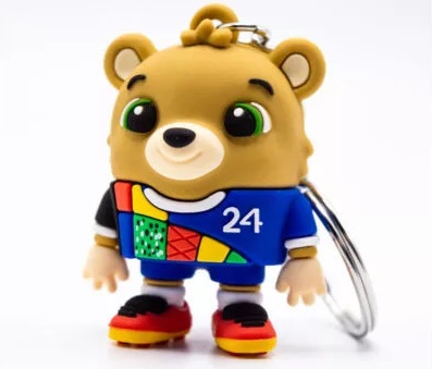 UEFA EURO 2024 kabala kulcstartó