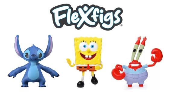 Flexfigs, a hajlítható és rugalmas játékfigura