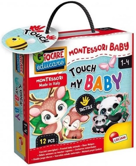 Montessori Baby Touch - Állatos Puzzle 