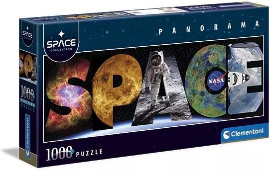 Clementoni NASA SPACE panoráma puzzle 1000 db-os