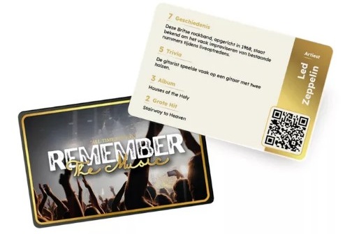 Remember The Music kártya