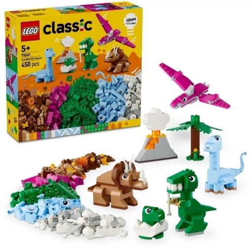 Lego Classic Kreatív dinoszauruszok szett