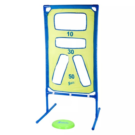 Frizbi célbadobó játék