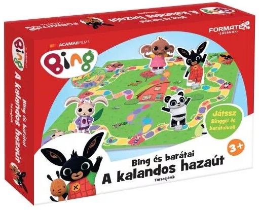 Bing és barátai - A kalandos hazaút társasjáték