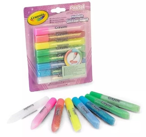 Crayola csillámos ragasztó