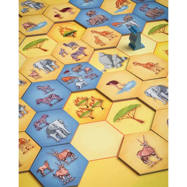 Savannah Park társasjáték játéktábla