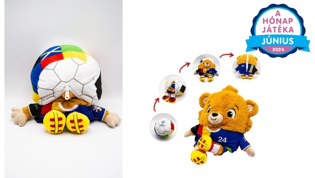 UEFA EURO 2024 - Albärt kifordítható plüss