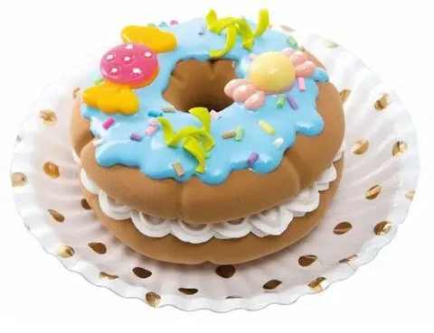 Paulinda krémgyurma szett - kék fánk