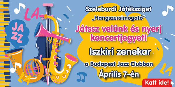 Szeleburdi Játéksziget a Budapest Jazz Clubban – az Iszkiri zenekar koncertje április 7-én