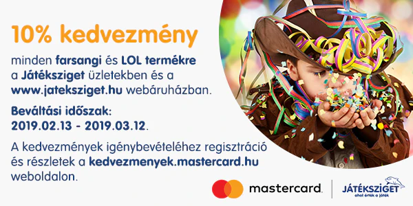 Farsangi MasterCard kedvezmények