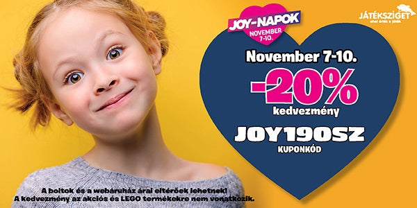 JOY napok 2019 őszén is