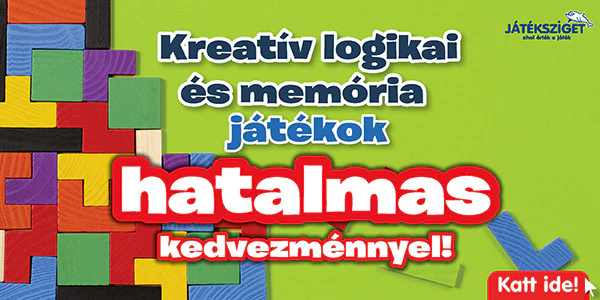 Kreatív és logikai játékok akciója