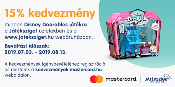 MasterCard kedvezmény Disney Doorables játékokra